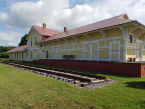 Railroad Depot Restored, Opens as a Museum in Lee Hall